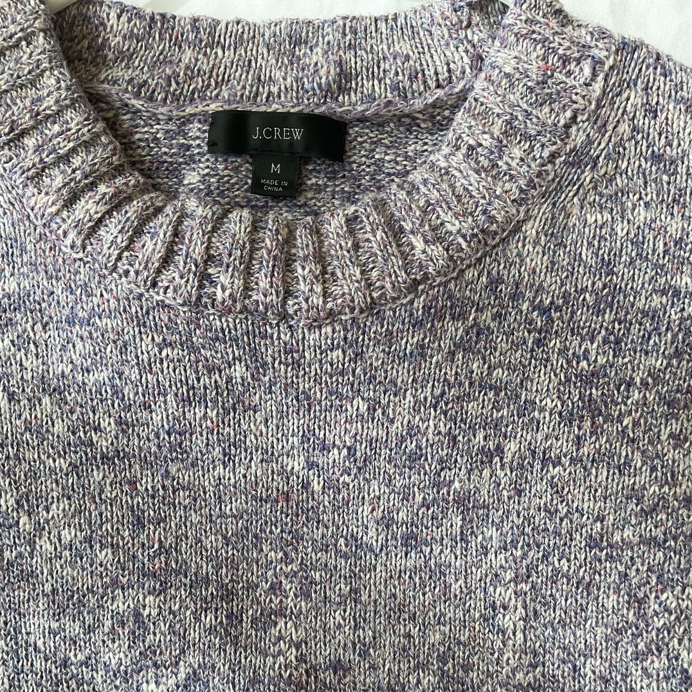 J. Crew Purple Crew Neck Sweater - Picture 4 of 4